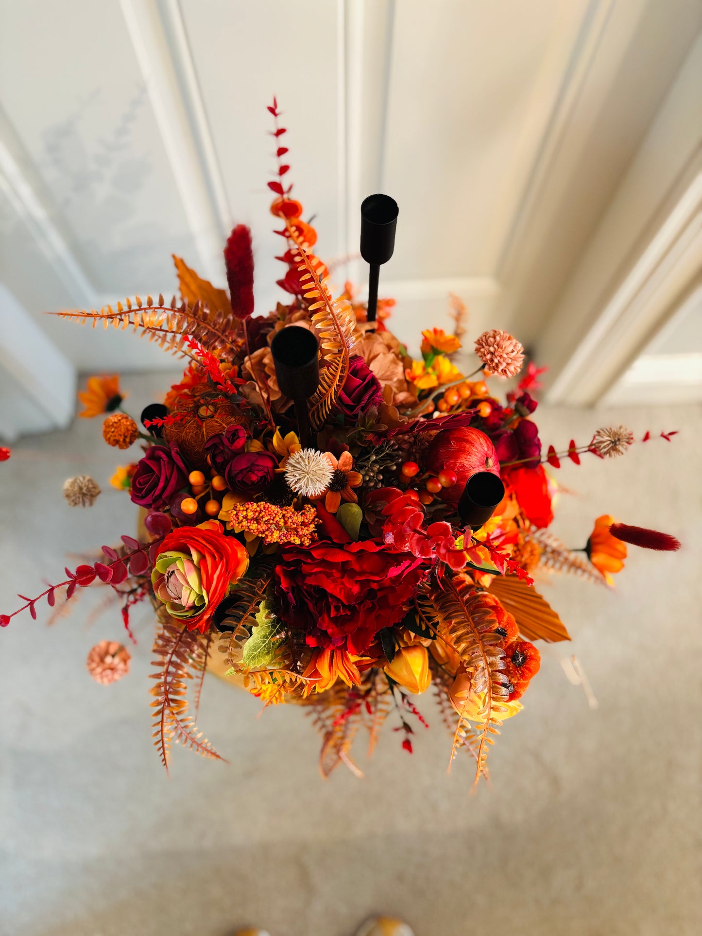 *Pre order* Autumn table 5 x candle holder