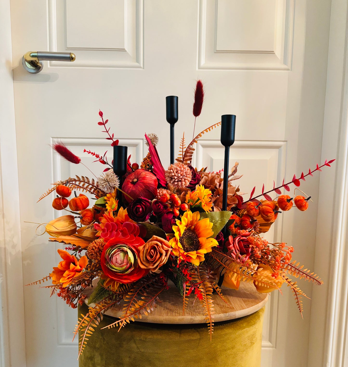 *Pre order* Autumn table 5 x candle holder