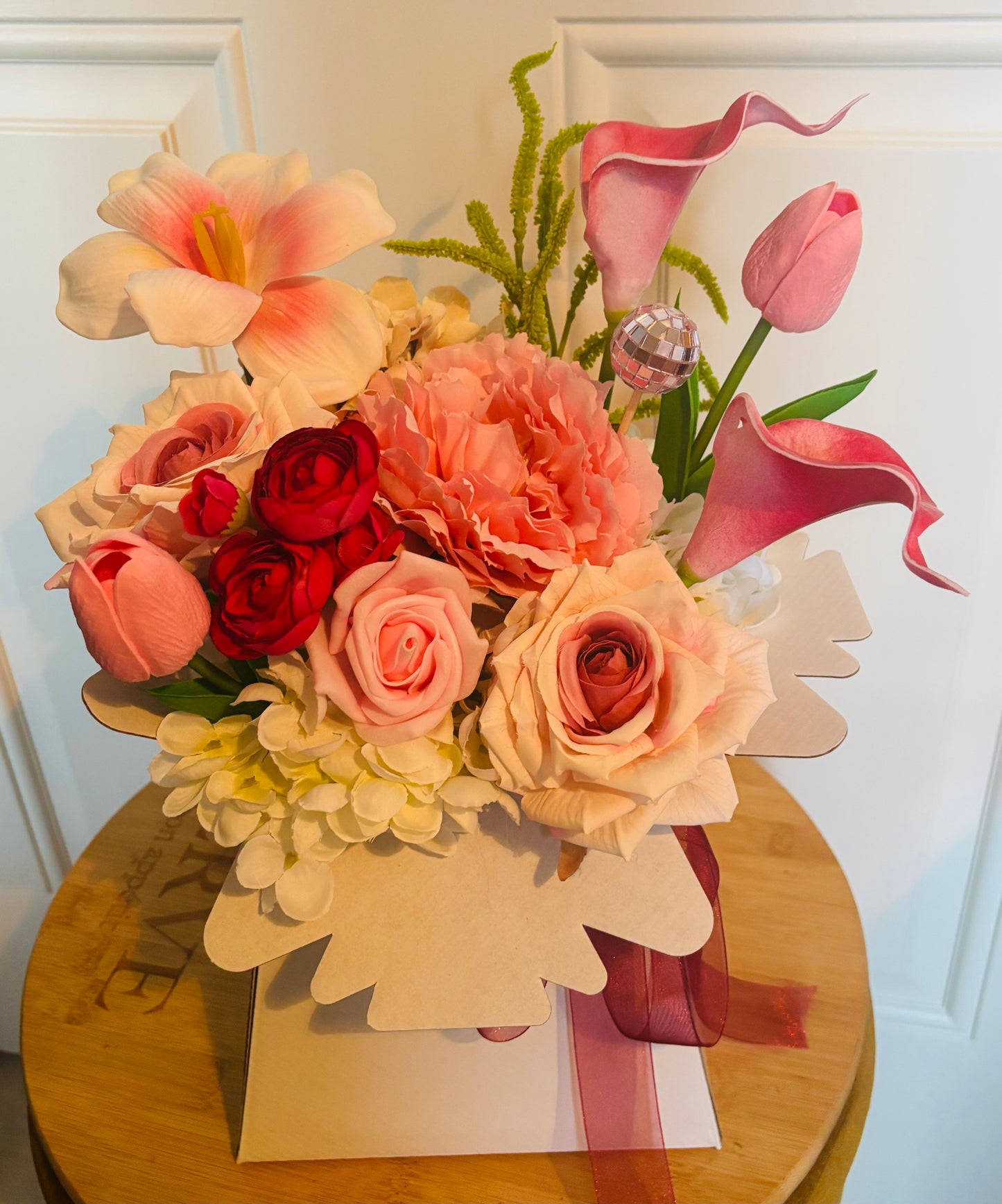 Baby pink Forever Faux box