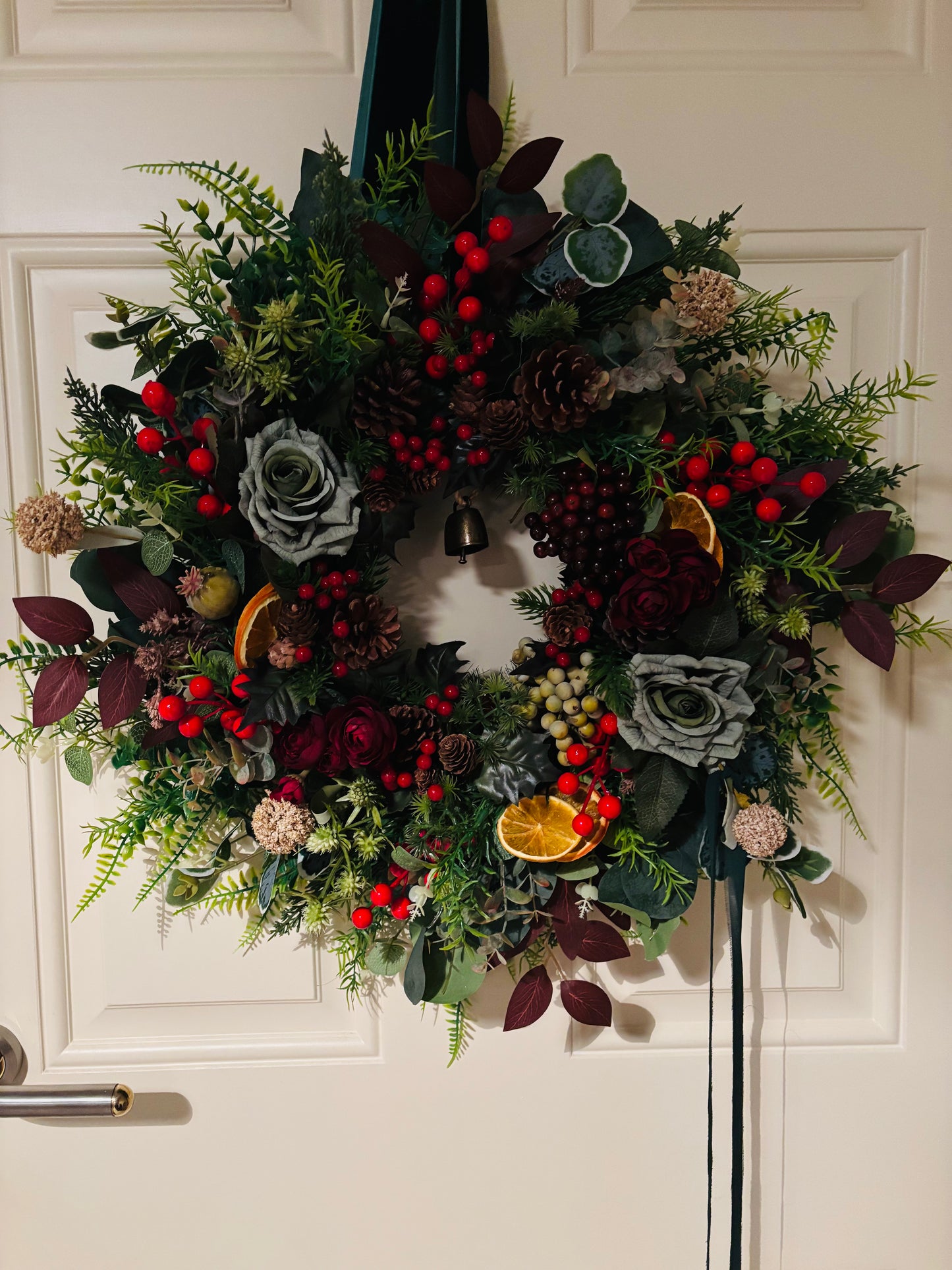 Au Natural (with bell) Door Wreath 65cm