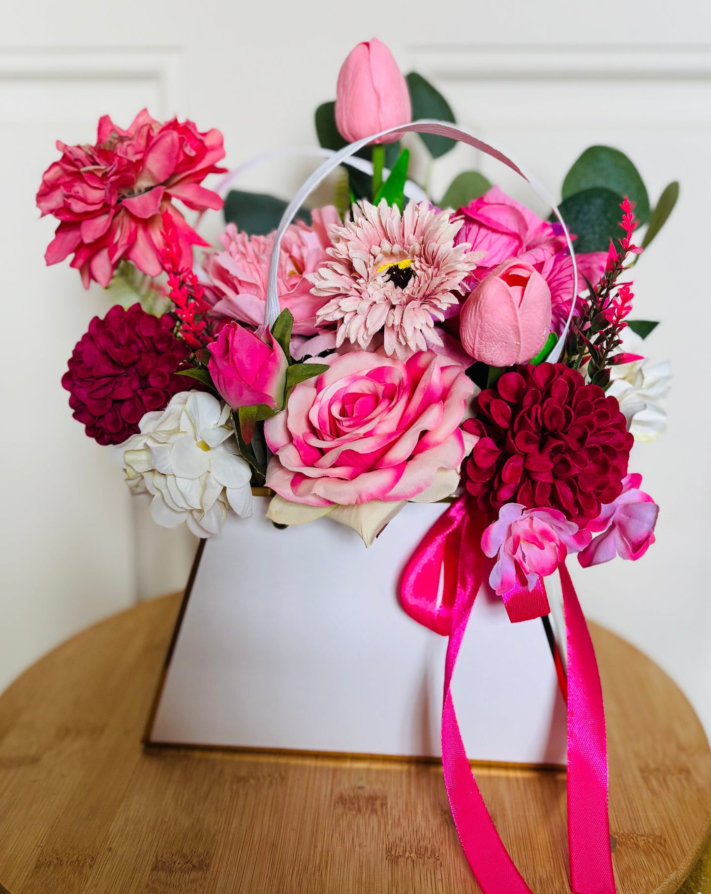 Flower Handbags (message with colour choice)