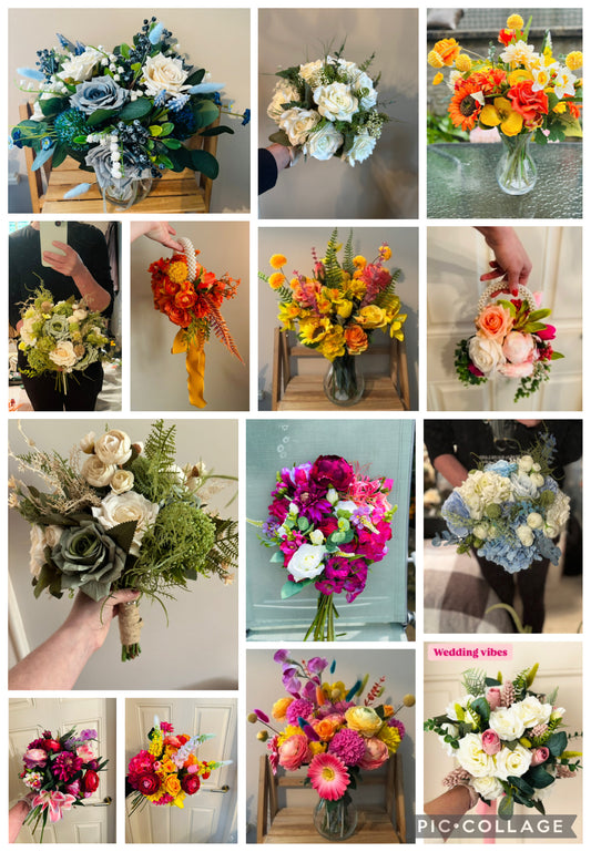 Message for enquiries for all Wedding Bouquets