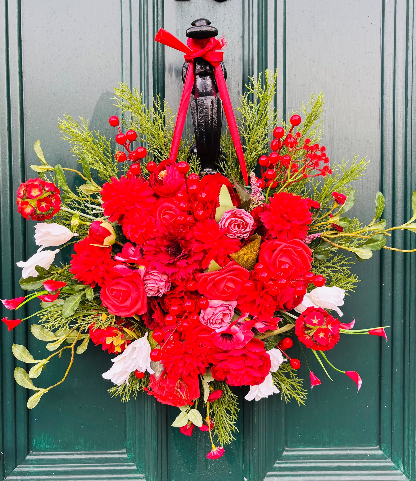 ‘Be my Valentine’ Door Wreath