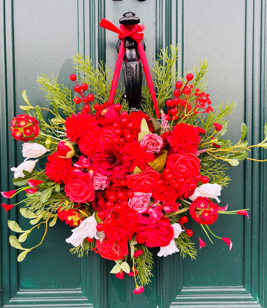 ‘Be my Valentine’ Door Wreath