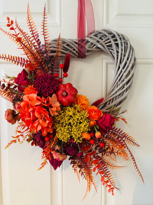 Autumn Heart Wicker