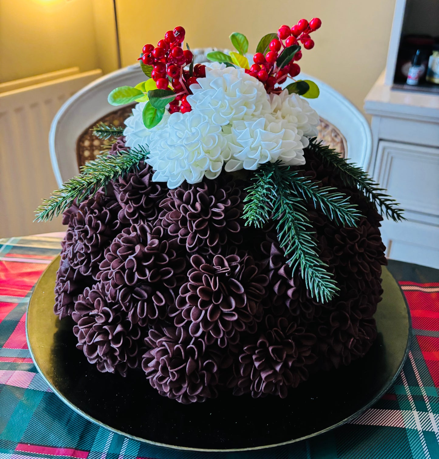 Christmas Pudding Centrepiece