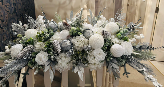 Winter Wonderland Mantle Display (100cm) *ONLY 2 available*