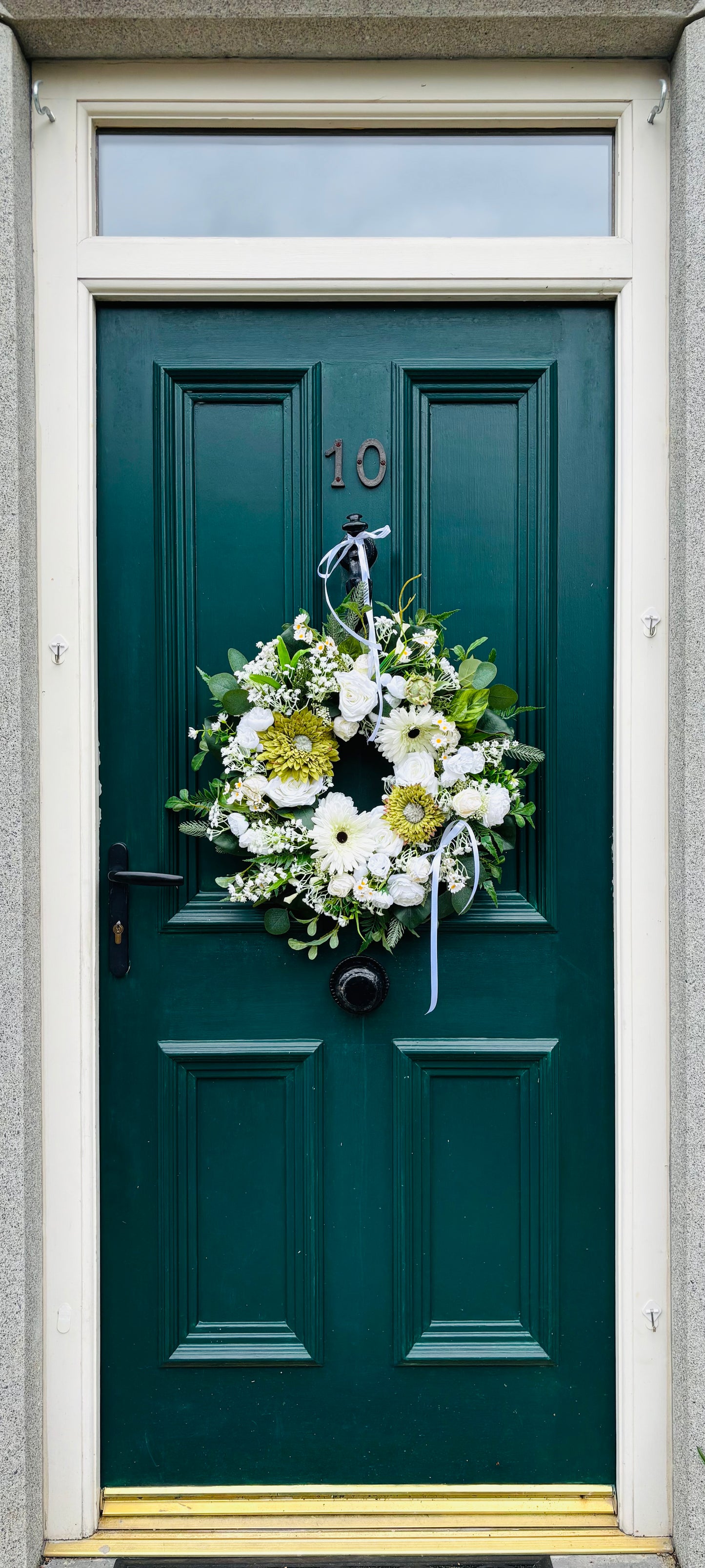 Just Green and White