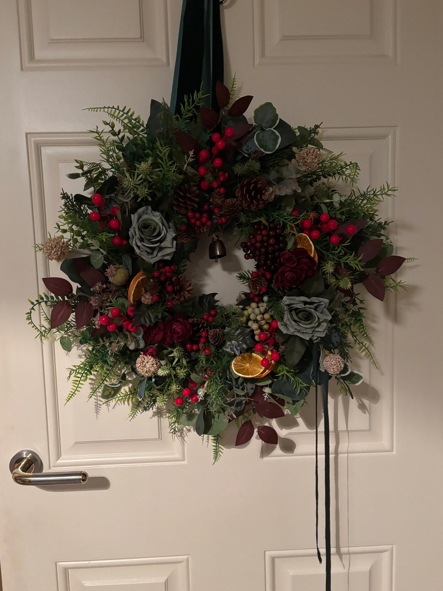 Au Natural (with bell) Door Wreath 65cm