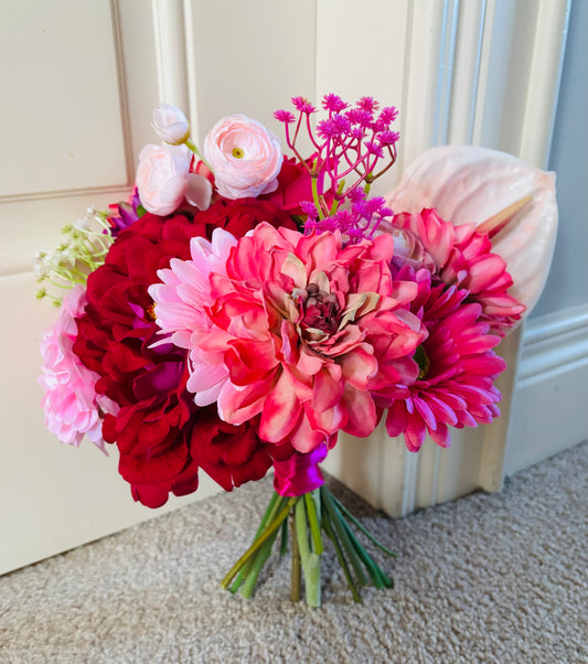 All the Pinks Bouquet (shorter stem)