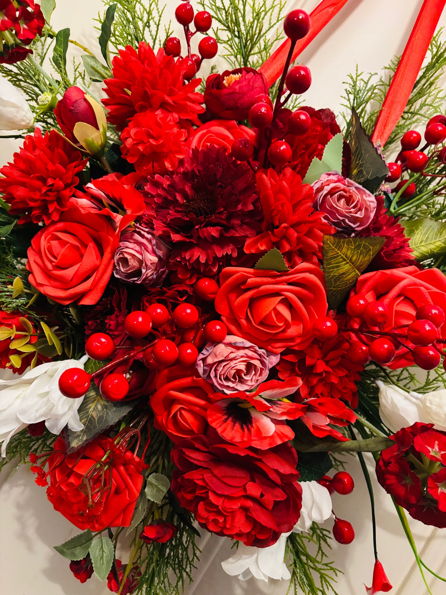 ‘Be my Valentine’ Door Wreath