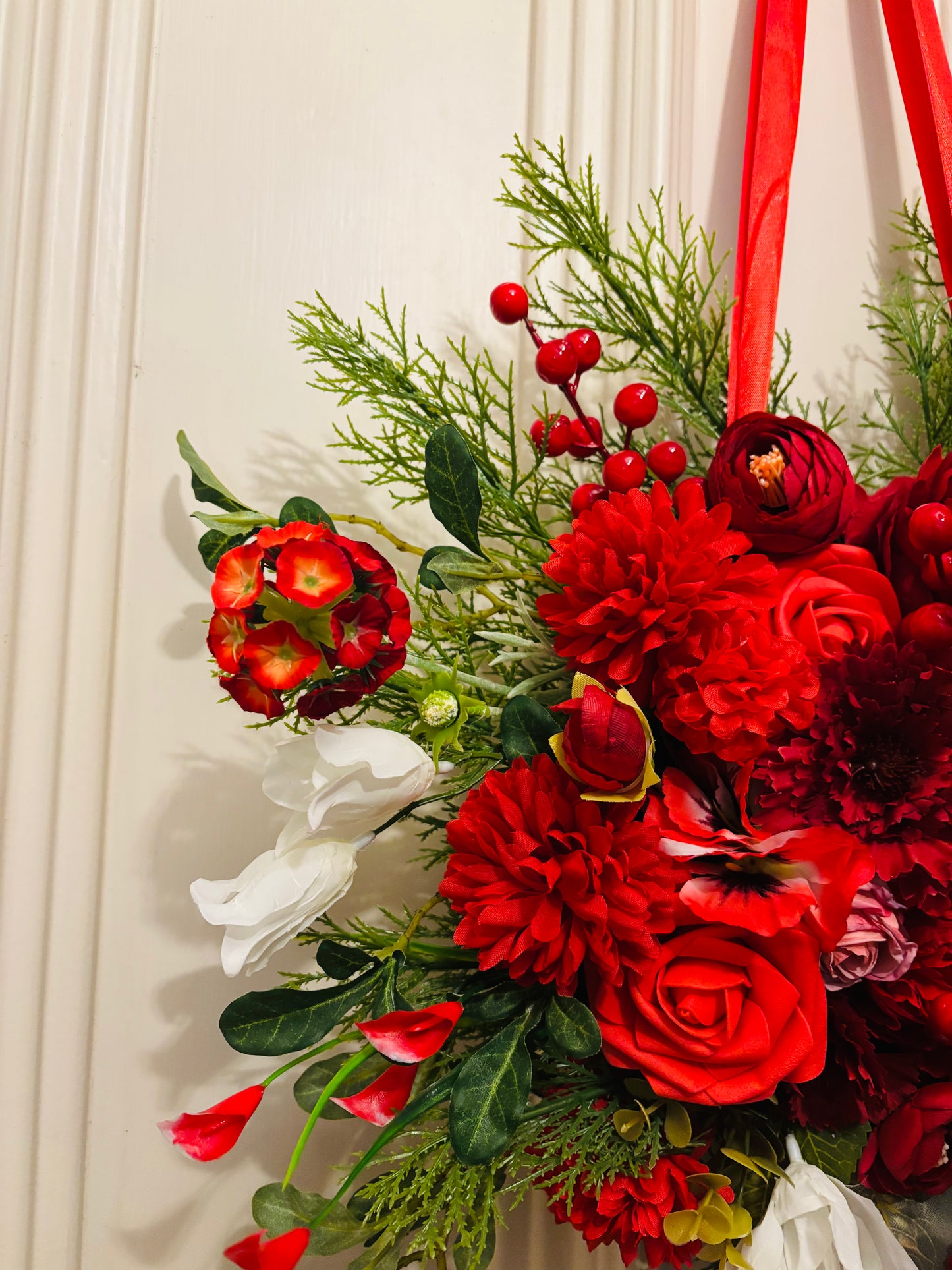 ‘Be my Valentine’ Door Wreath