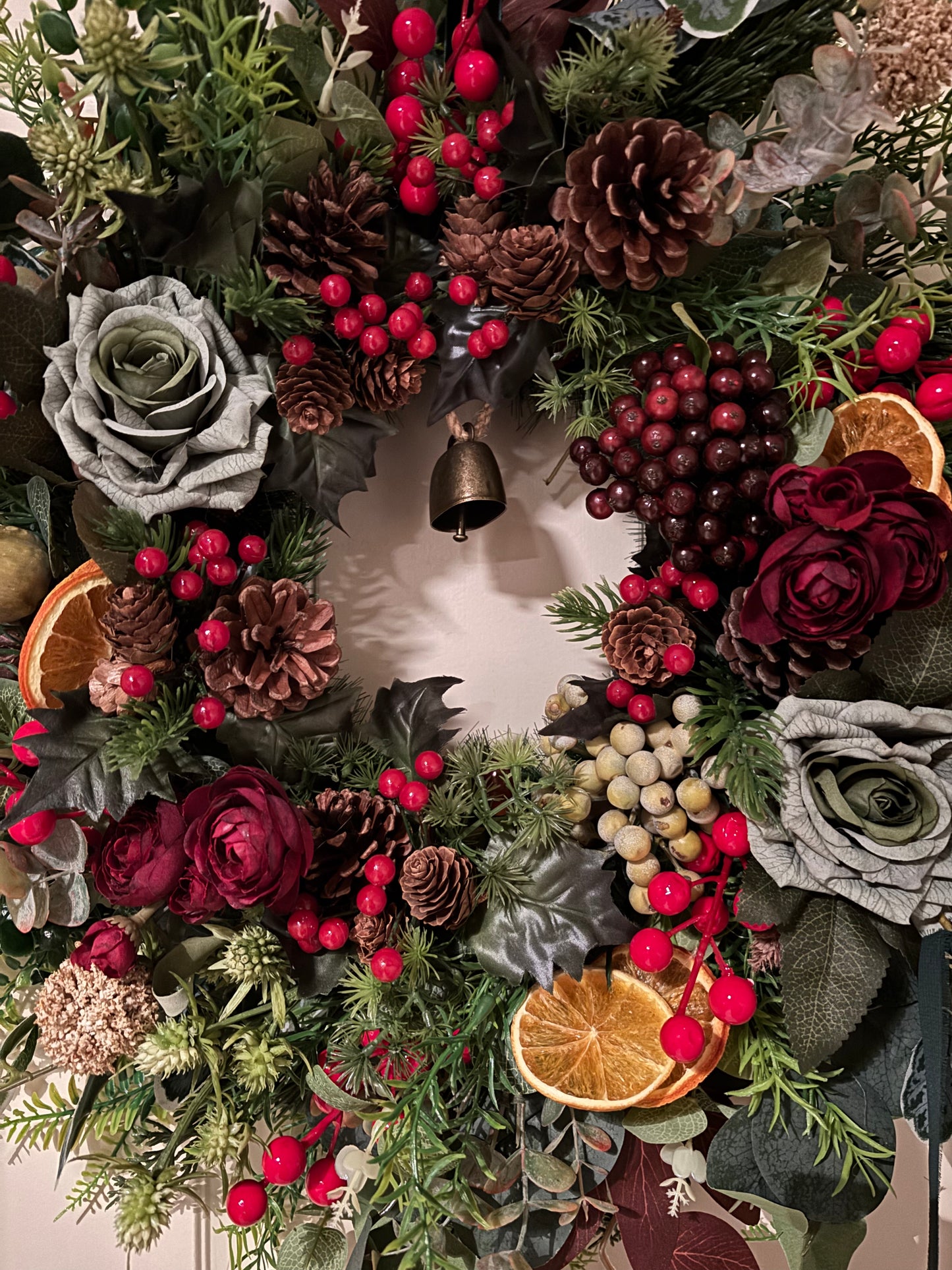 Au Natural (with bell) Door Wreath 65cm