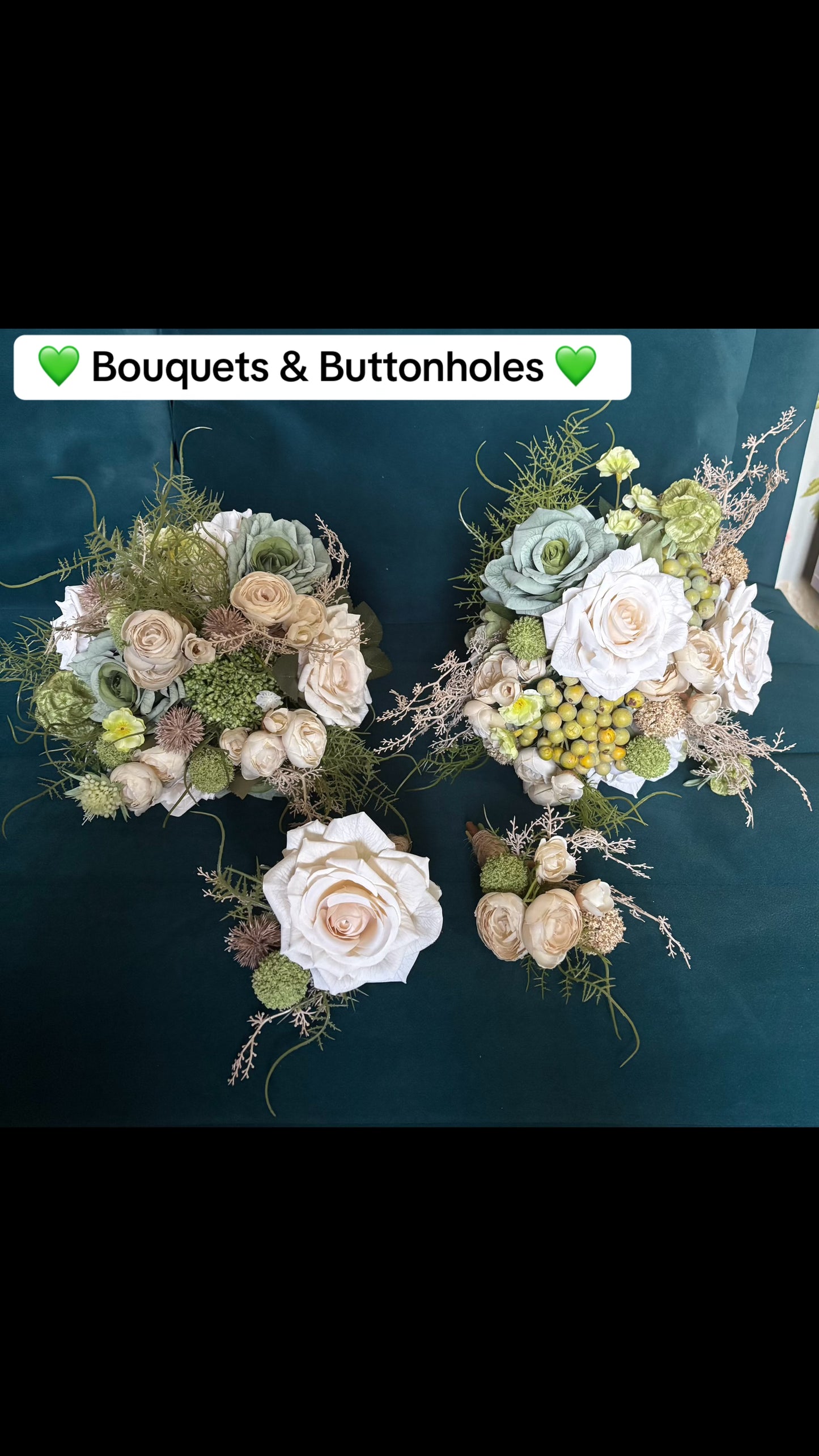 Message for quotes on all Wedding bouquets & buttonholes